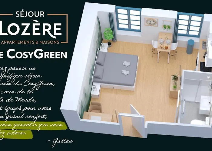 Appartamento Le Cosygreen - Central/netflix/wifi Fibre - Lozère